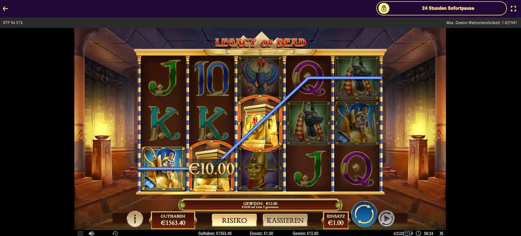 legacy-of-dead-gewinn