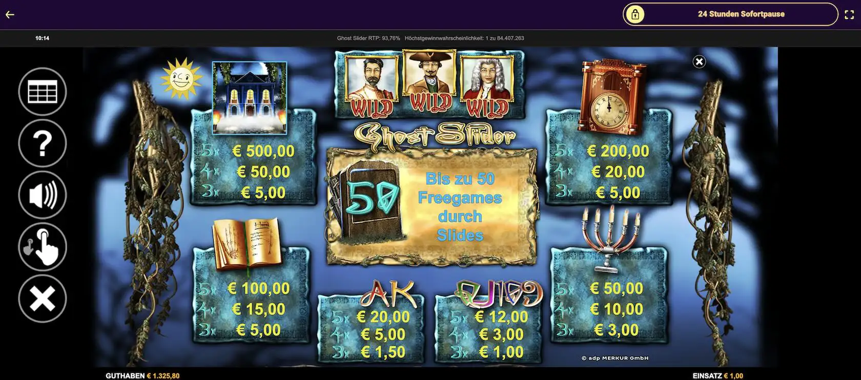 ghost-slider-auszahlungstabelle